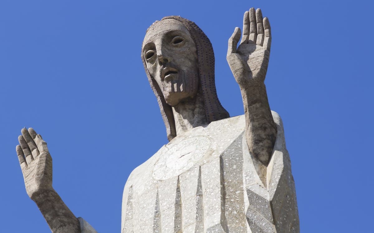 The tallest Jesus statue in Spain