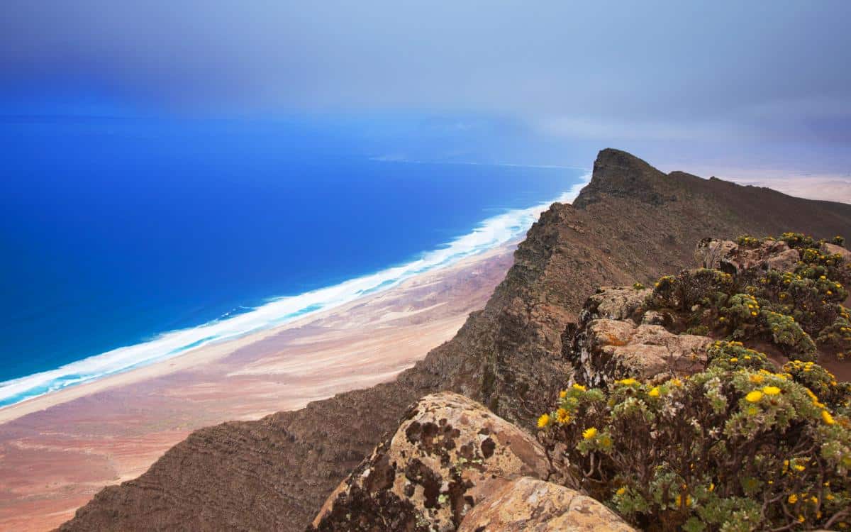 View from the Pico de la Zarza.
