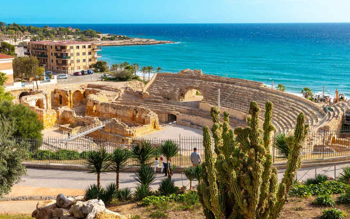 Roman amphitheatre in Tarragona.