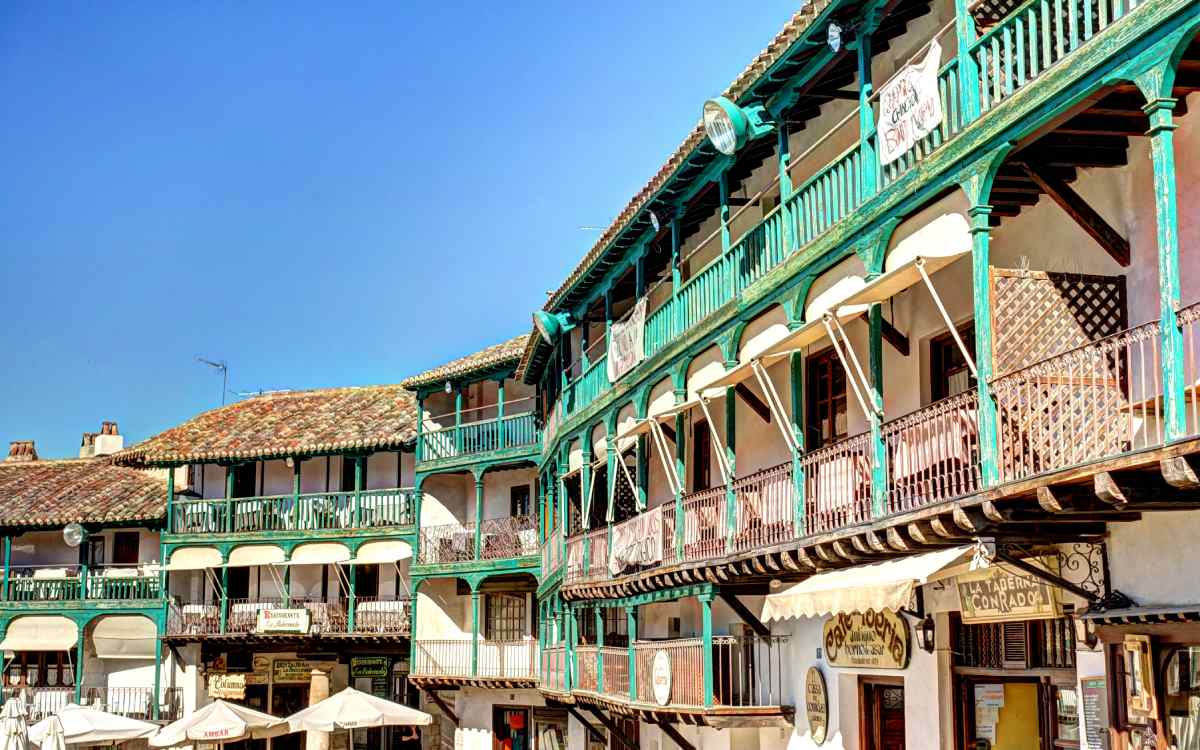 Chinchón’s Plaza Mayor, its main square.