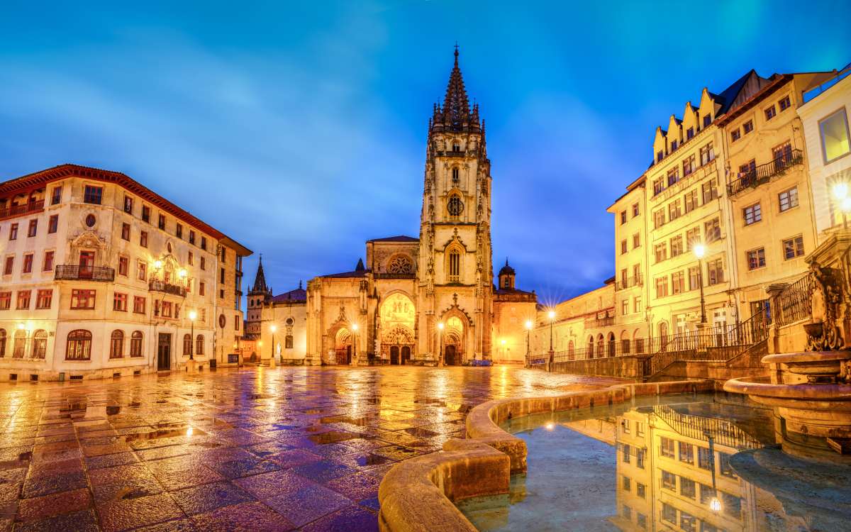 Oviedo’s cathedral.