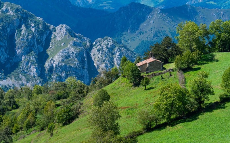 Астурийская деревня, где останавливается время