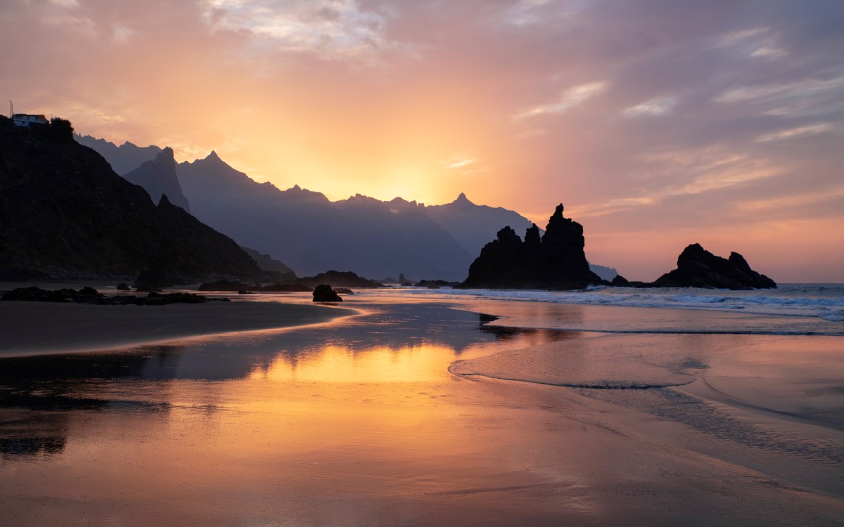 Секретный пляж Атлантического океана