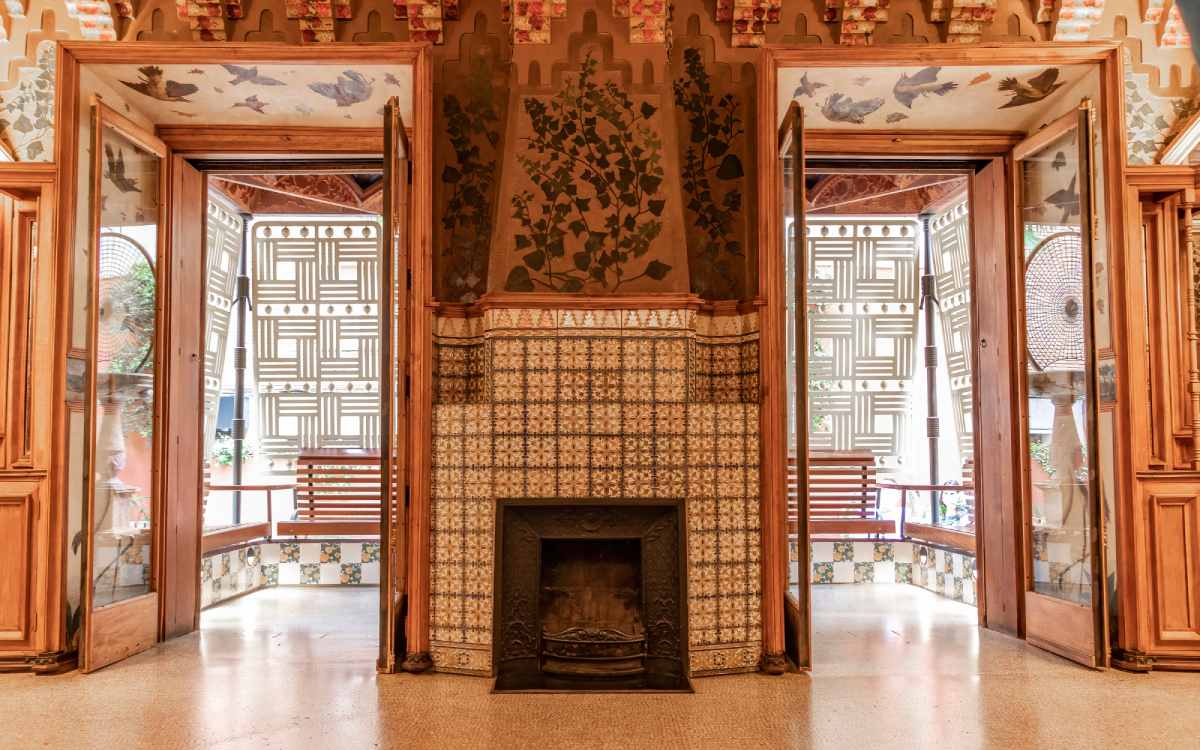 The interior of Casa Vicens
