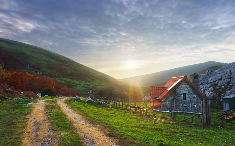 Route of the Majadas de Austigarmin