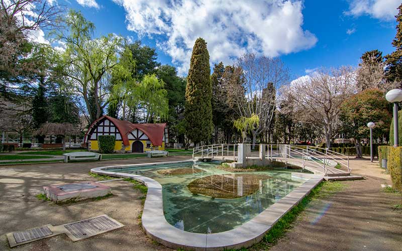 Park of Miguel Servet in Huesca