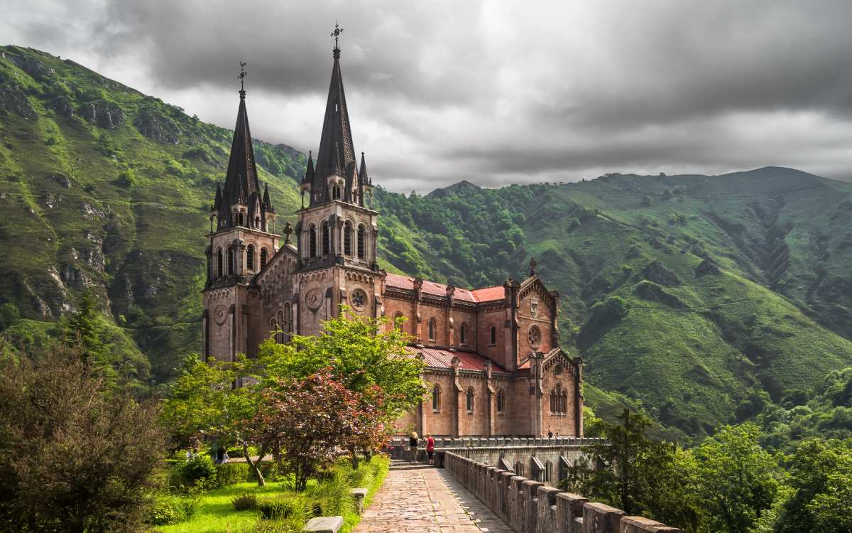 Basilica of Covadonga.