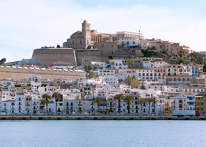 Dalt Vila or the old part of the city
