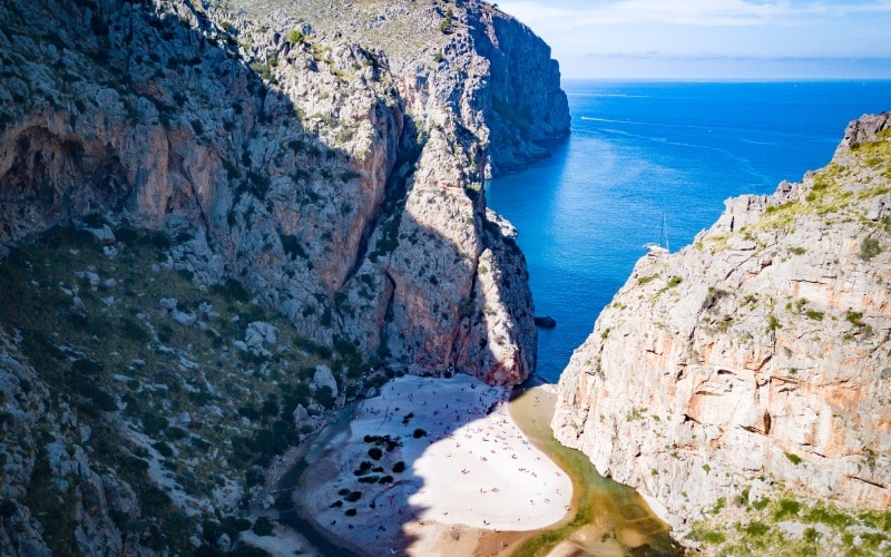 Torrent de Pareis cove 