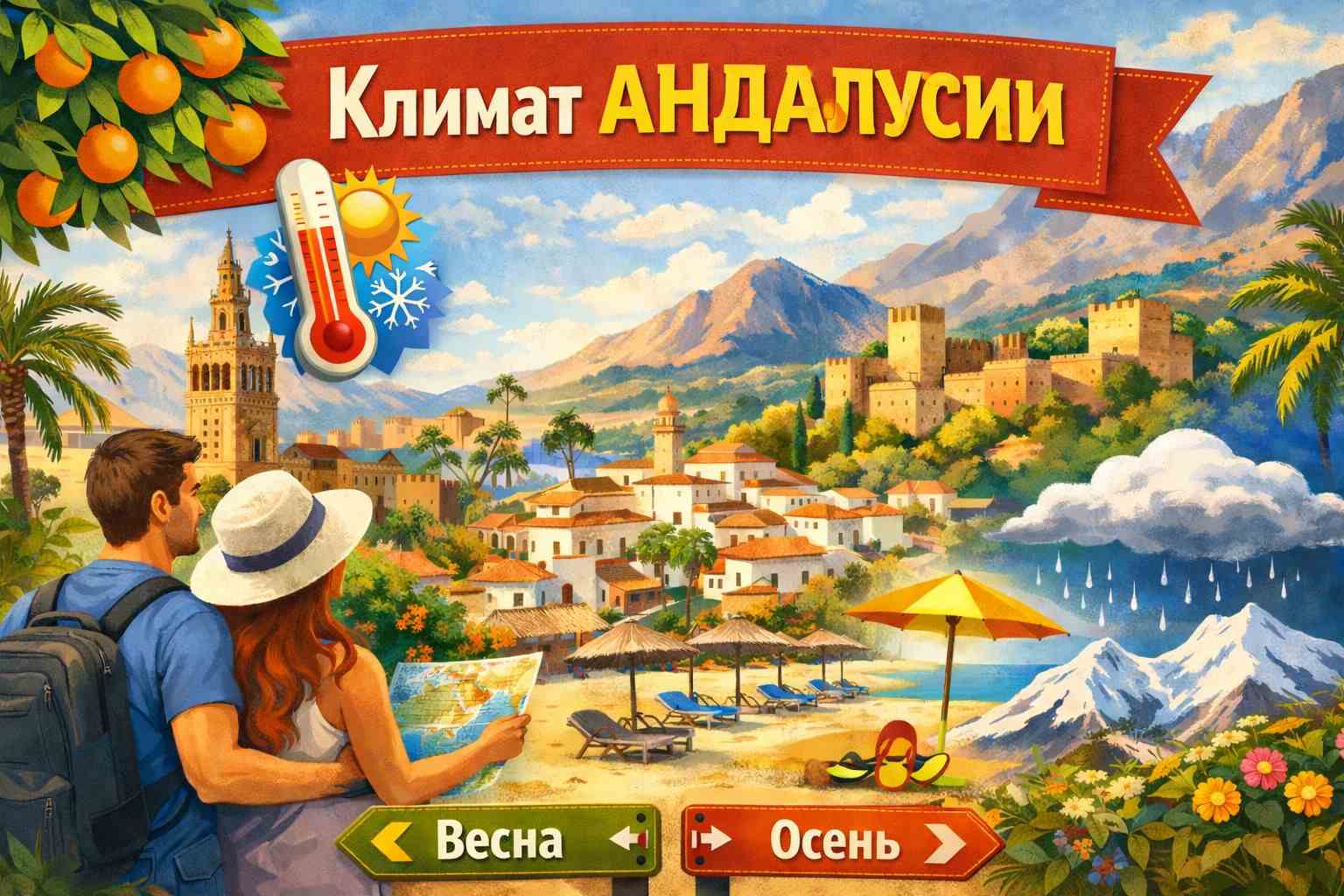 Погода в Андалусии: когда лучше переезжать