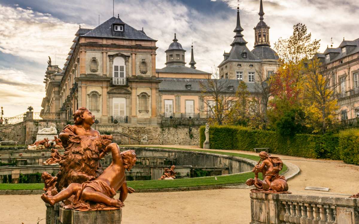 Granja de San Ildefonso, one of the best autumn getaways in Spain.