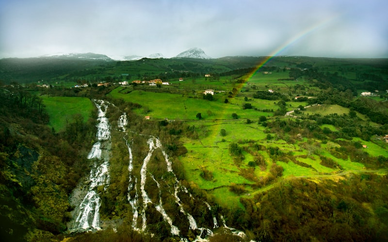 cascadas del río Gándara