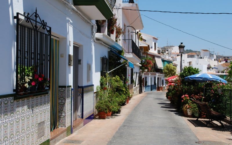 Coloridas calles de Torrox