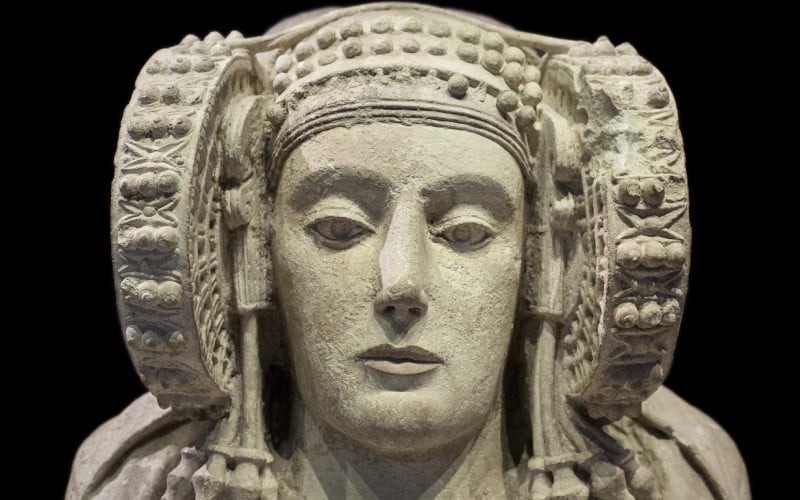 Dama de Elche, a mysterious sculpture in Spain
