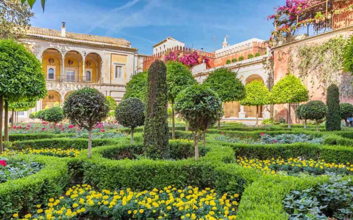 The gardens at Pilate’s House