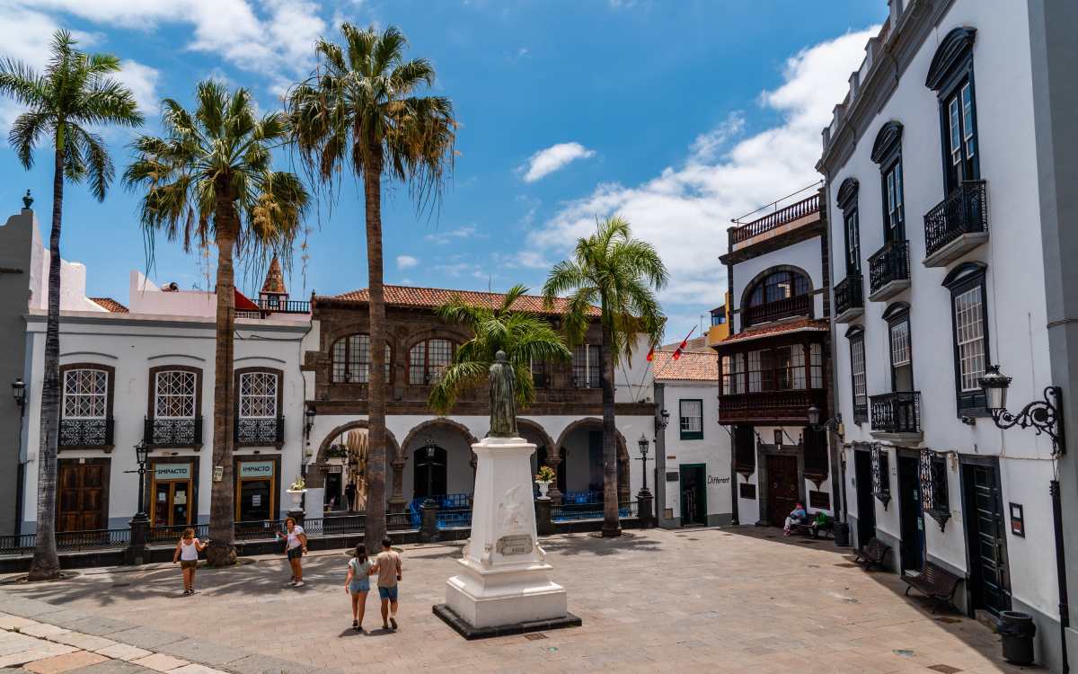 Plaza de España in Santa Cruz de La Palma