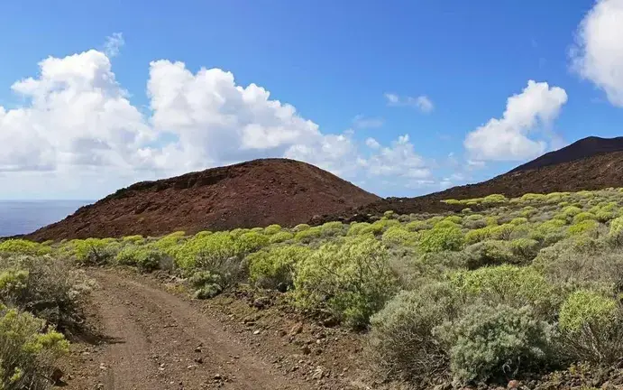 Volcanic landscape of El Hierro