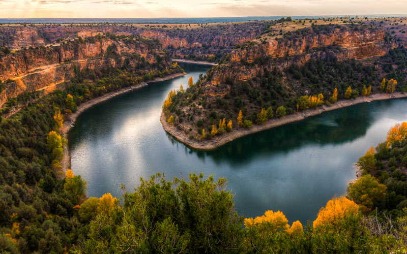 Views from the hermitage of San Frutos