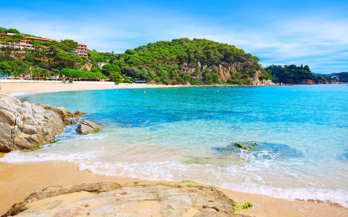 Santa Cristina beach.