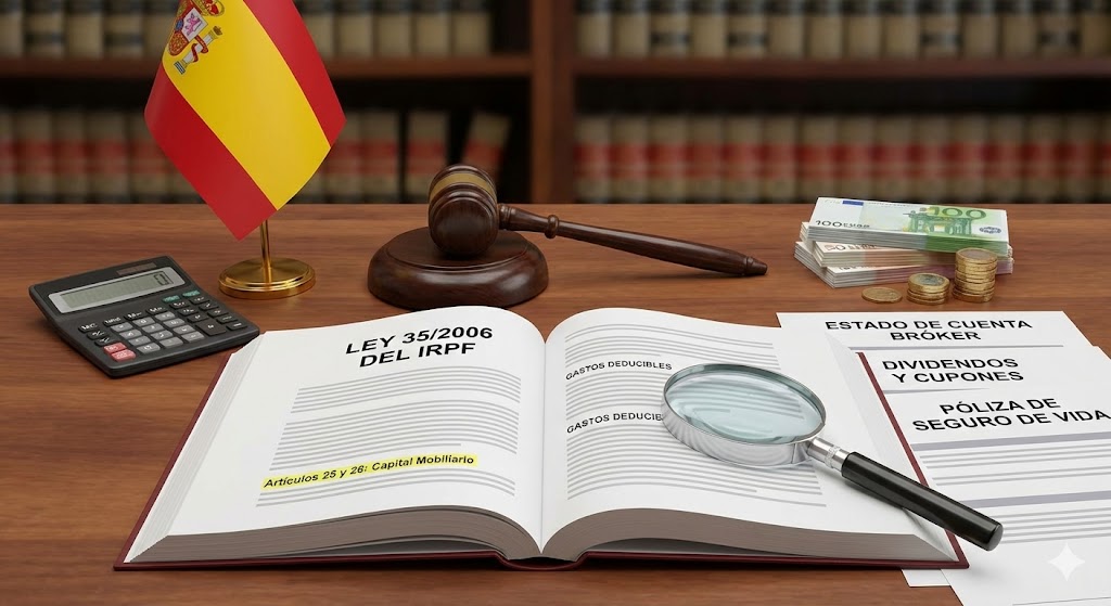 Налог на инвестиции (Capital Mobiliario): Дивиденды, Проценты и Вычеты - Ley 35 2006