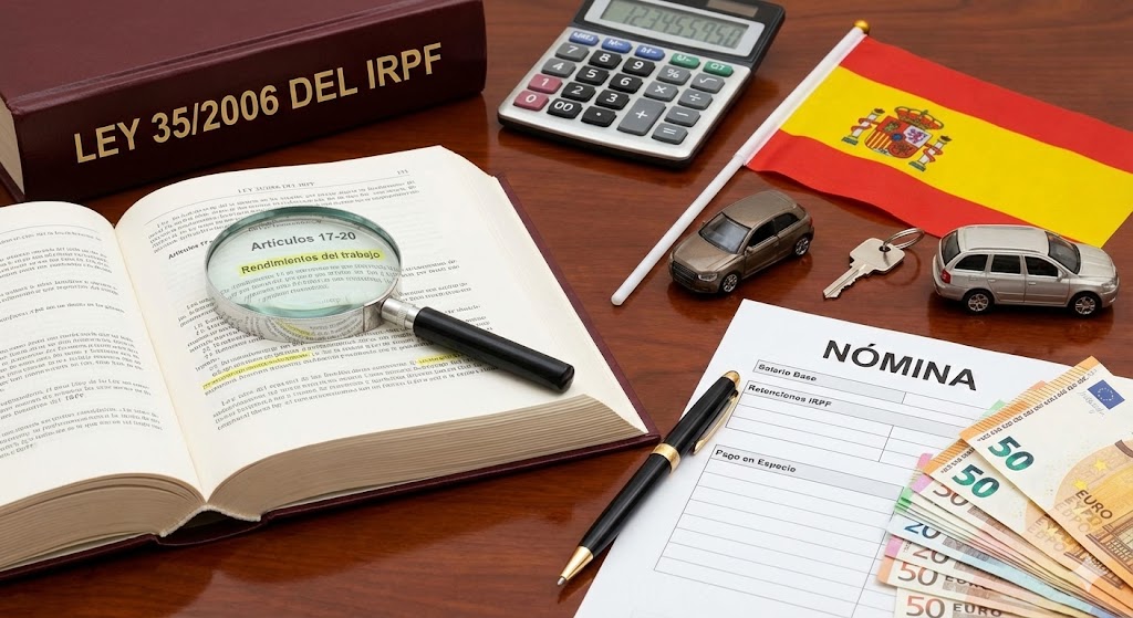 Налог на доходы от труда (Rendimientos del Trabajo): Зарплата, натуральные доходы и вычеты - Ley 35/2006