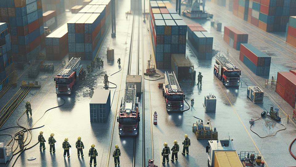 Иллюстрация к статье: Действия пожарных и координация служб в Севилье