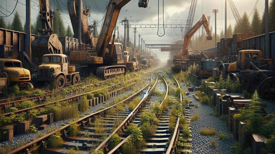 Инвестиции в железные дороги сократились на 67 % с 2009 года