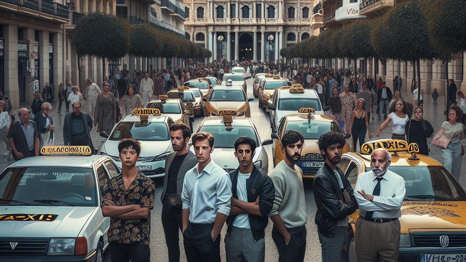 Таксисты Валенсии проведут 24-часовую забастовку 25 февраля