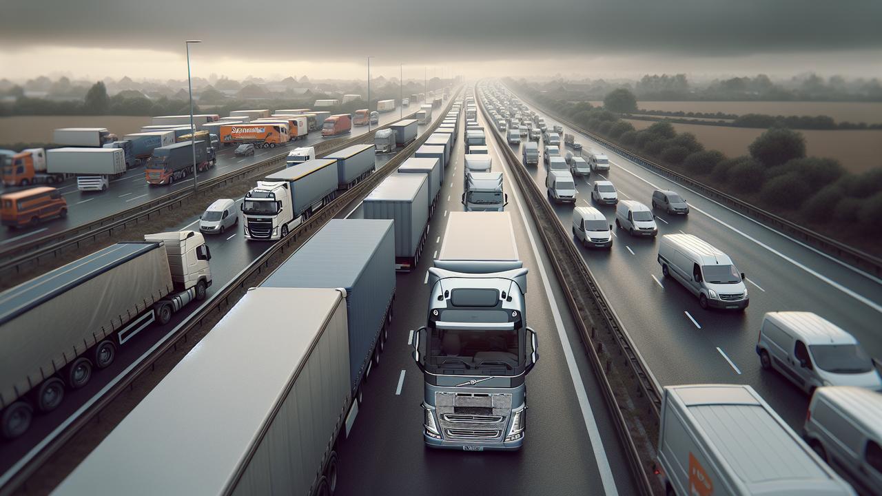 Шторм «Ингрид» остановил фуры на северо‑западе Испании