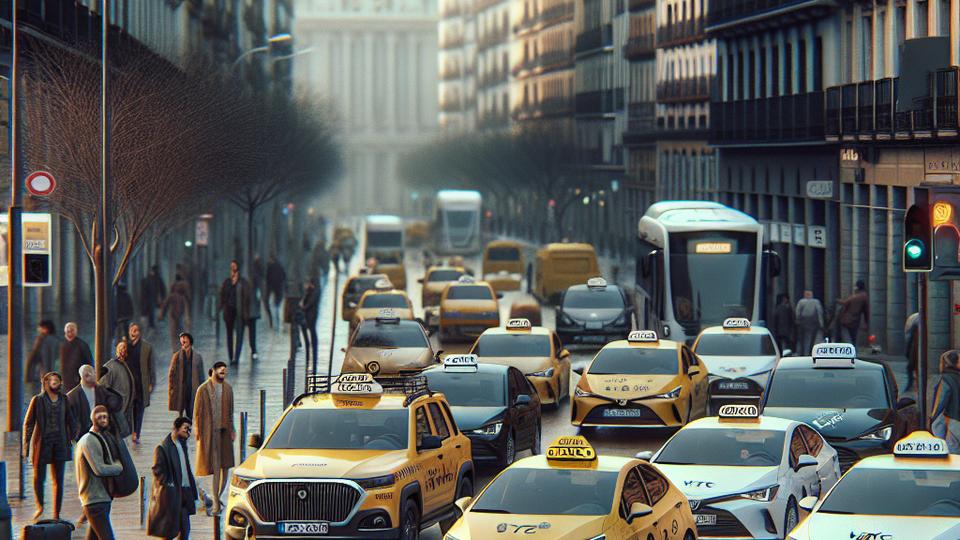 Иллюстрация к статье: Требования таксистов в Мадриде по лицензиям VTC