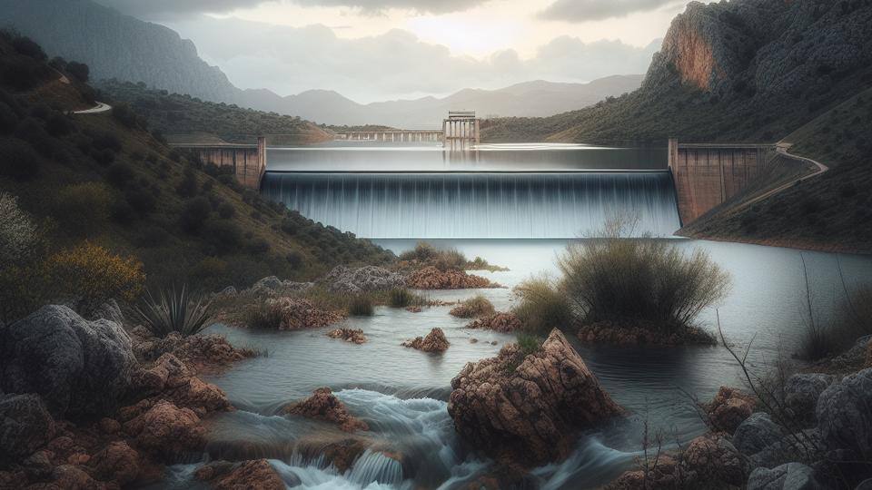 Иллюстрация к статье: Река Гуадиаро находится под постоянным контролем служб