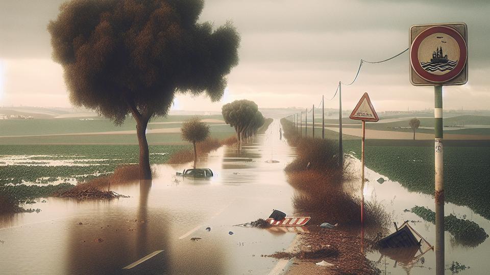 Штормы Joseph и Kristin ударили по Андалусии: 3 961 инцидент