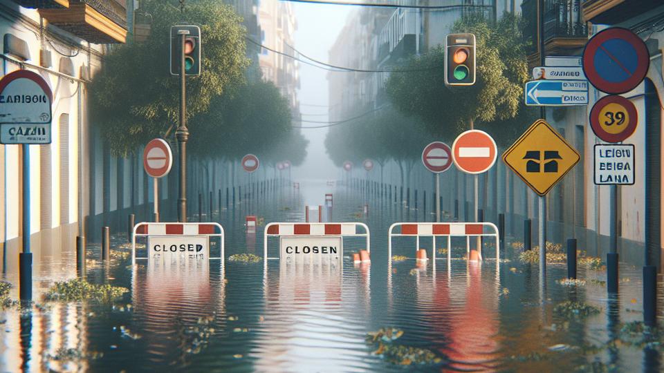 Иллюстрация к статье: Закрытые дороги и ограничения движения