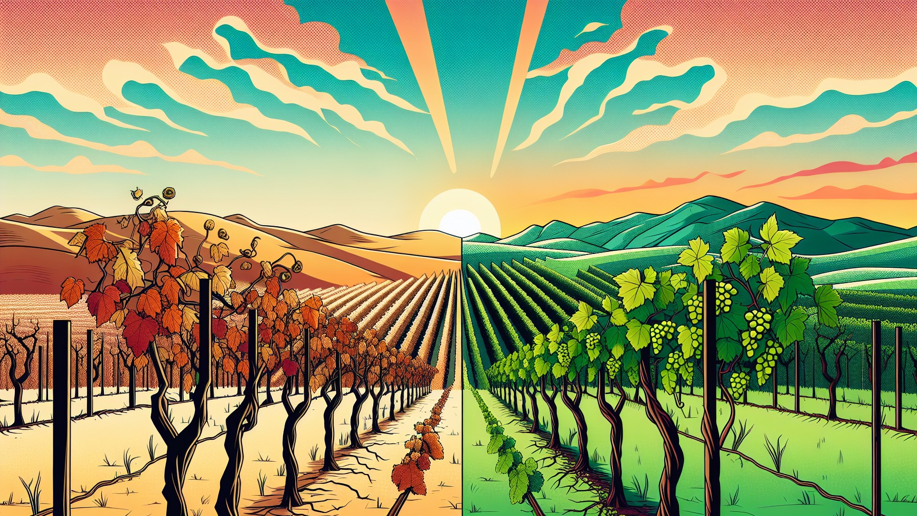 Климат толкает виноделие Европы на север