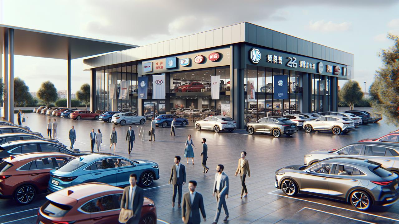 Китайские автобренды планируют довести сеть дилеров в Испании до 1 000