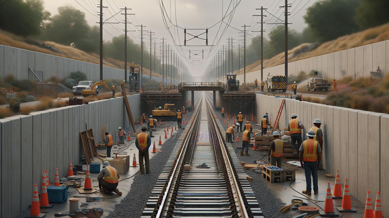 Угроза обрушения стены остановила поезда между Арахалем и Марченой