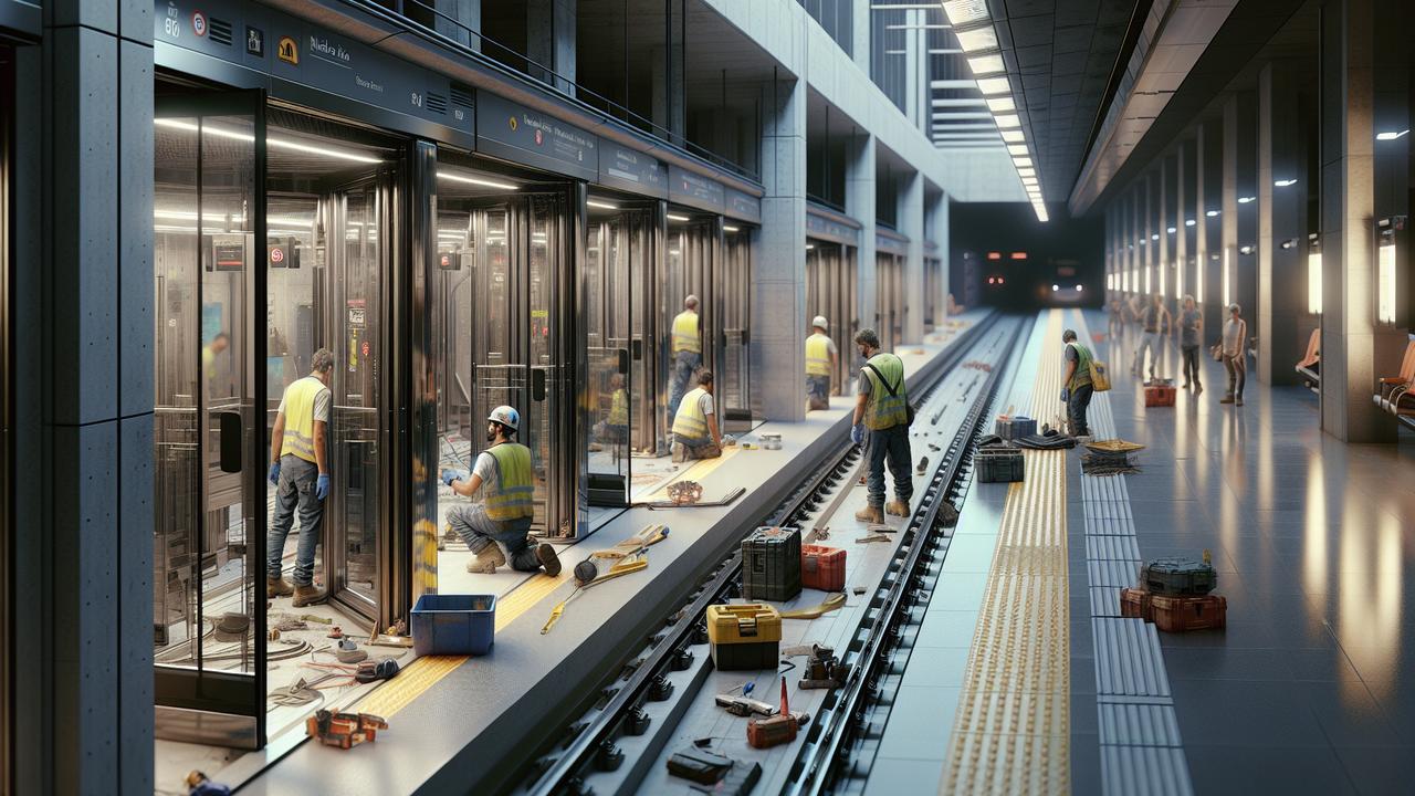 Иллюстрация к статье: Как будут работать двери до автоматизации