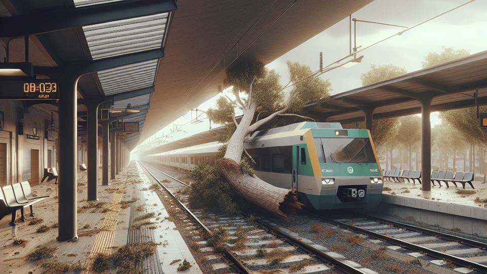 Иллюстрация к статье: Реакция служб и транспорт
В Валенсии пожарные отреагировали более чем на 200 инцидентов, о чем сообщил городской совет. Муниципальные власти закрыли парки, сады и кладбища и приостановили все уличные спортивные мероприятия. До полудня Консорциум провинциальных пожарных Валенсии выполнил 18 выездов по всей провинции, включая восемь случаев уборки упавших деревьев и ветвей и около десяти — из-за металлических листов, крыш и элементов фасадов; в провинции Кастельон пожарные выехали на один вызов в лесной зоне Сьерра-де-Ирта.