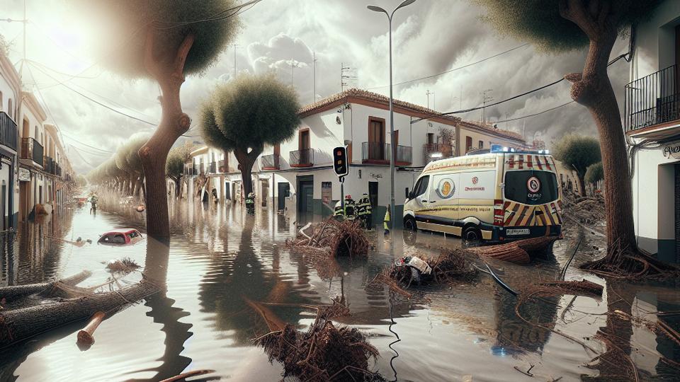 Муниципалитеты Андалусии объявят зонами катастрофы после серии штормов
