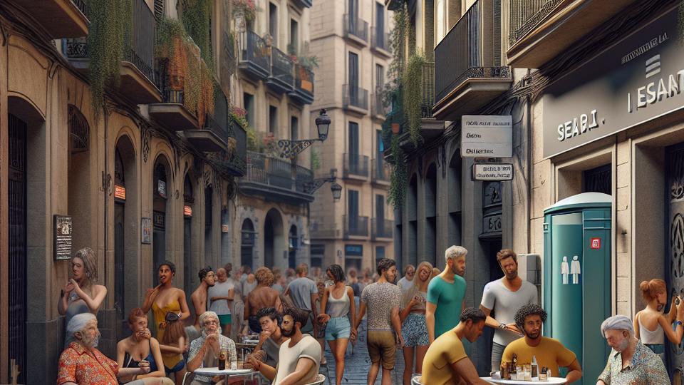 Иллюстрация к статье: Барселона повысила штрафы за мочеиспускание и алкоголь на улице