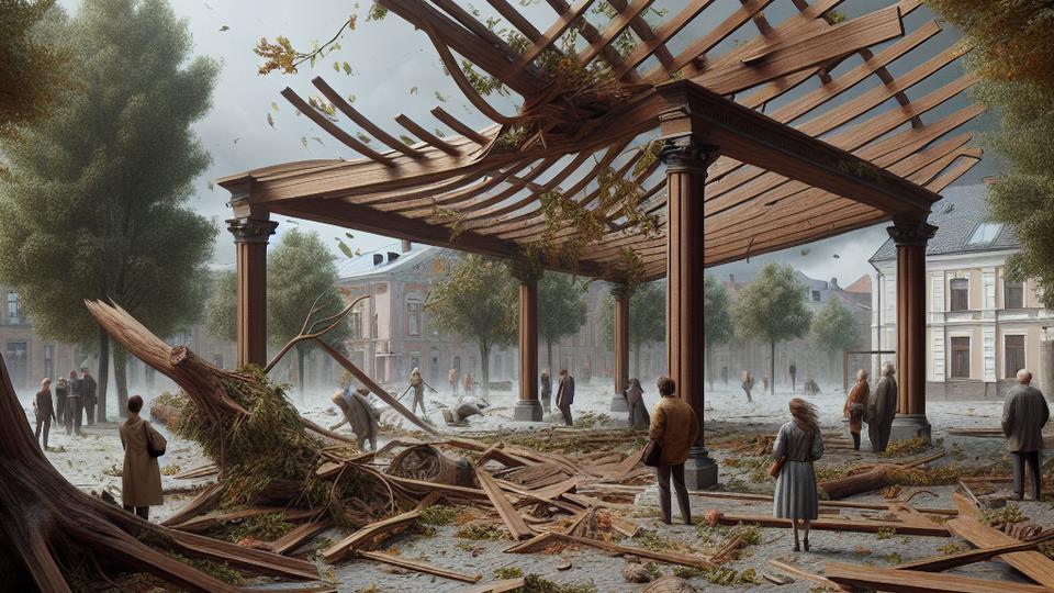 Ураганный ветер в Каталонии привел к травмам и сотням инцидентов