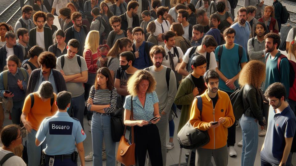 Иллюстрация к статье: Пересадка на другой поезд в направлении Мадрида оказалась невозможной