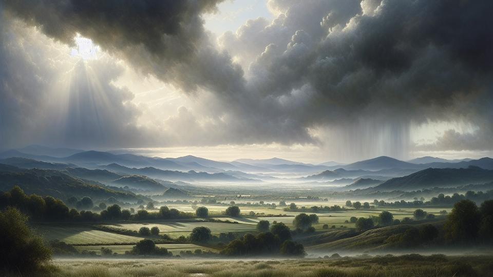 Aemet прогнозирует дожди по всей Испании с ослаблением к выходным