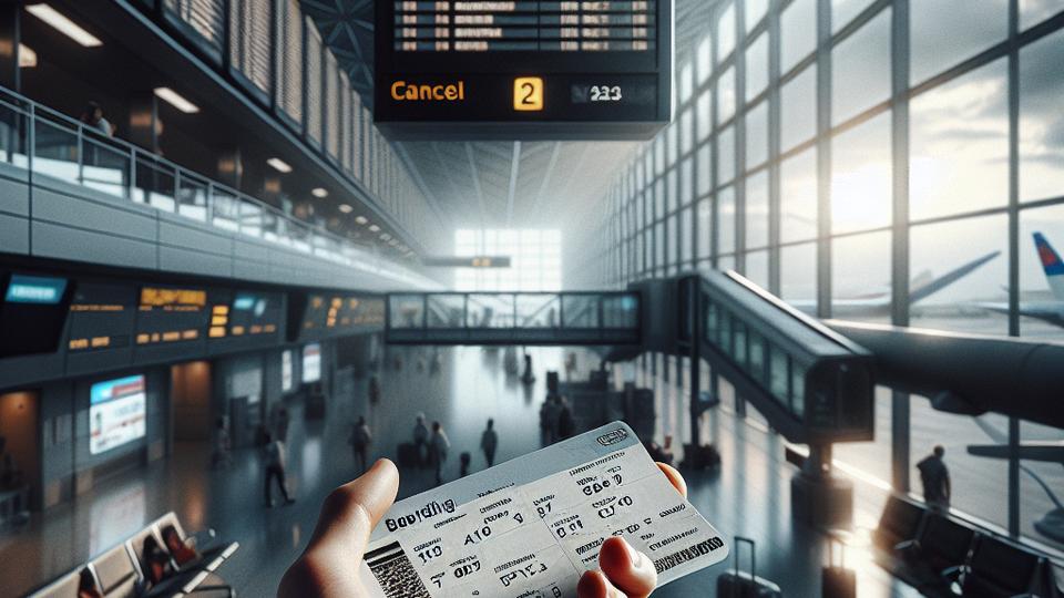 Иллюстрация к статье: Обязанности авиакомпаний перед пассажирами при отмене рейса
