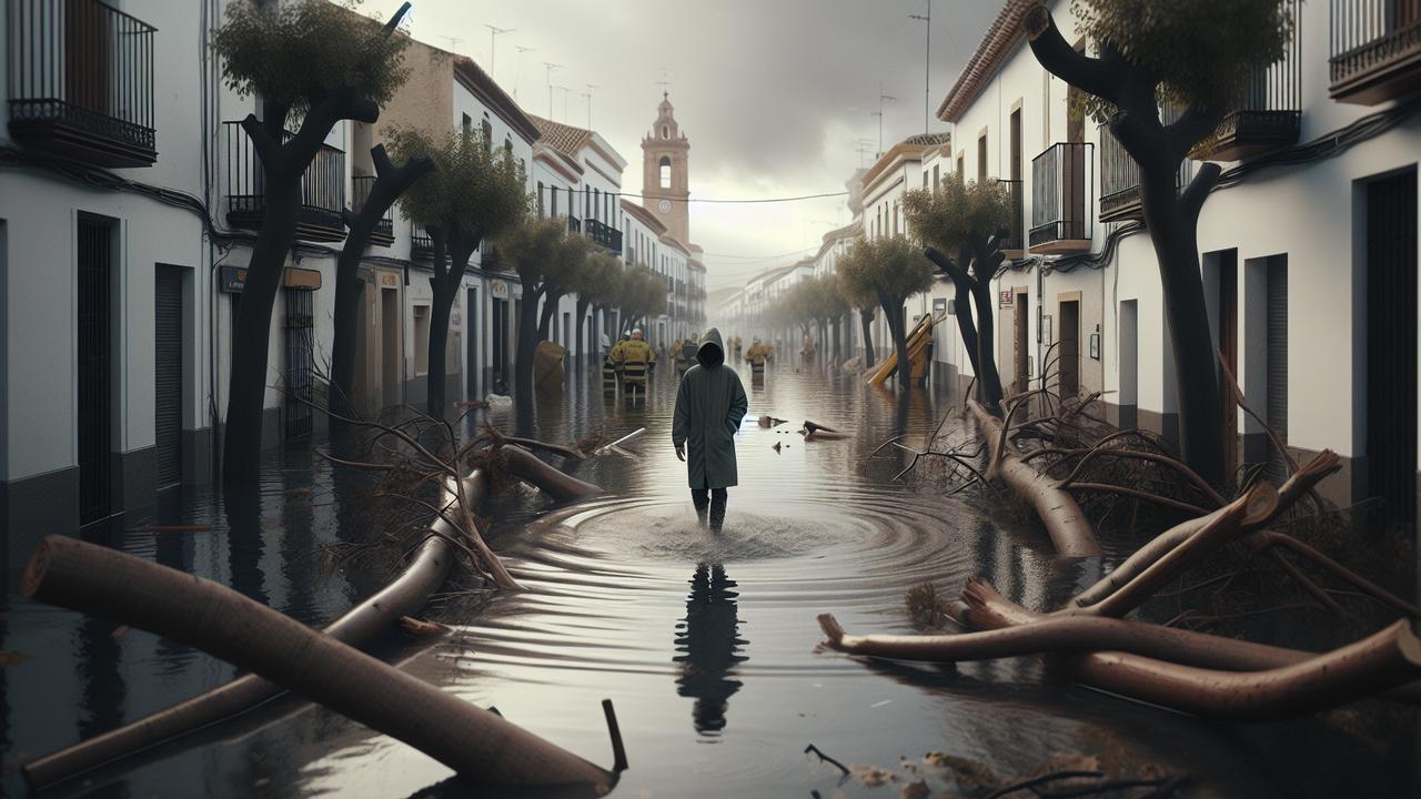 Буря Joseph ударила по Андалусии: 366 инцидентов и повышение уровня ЧС