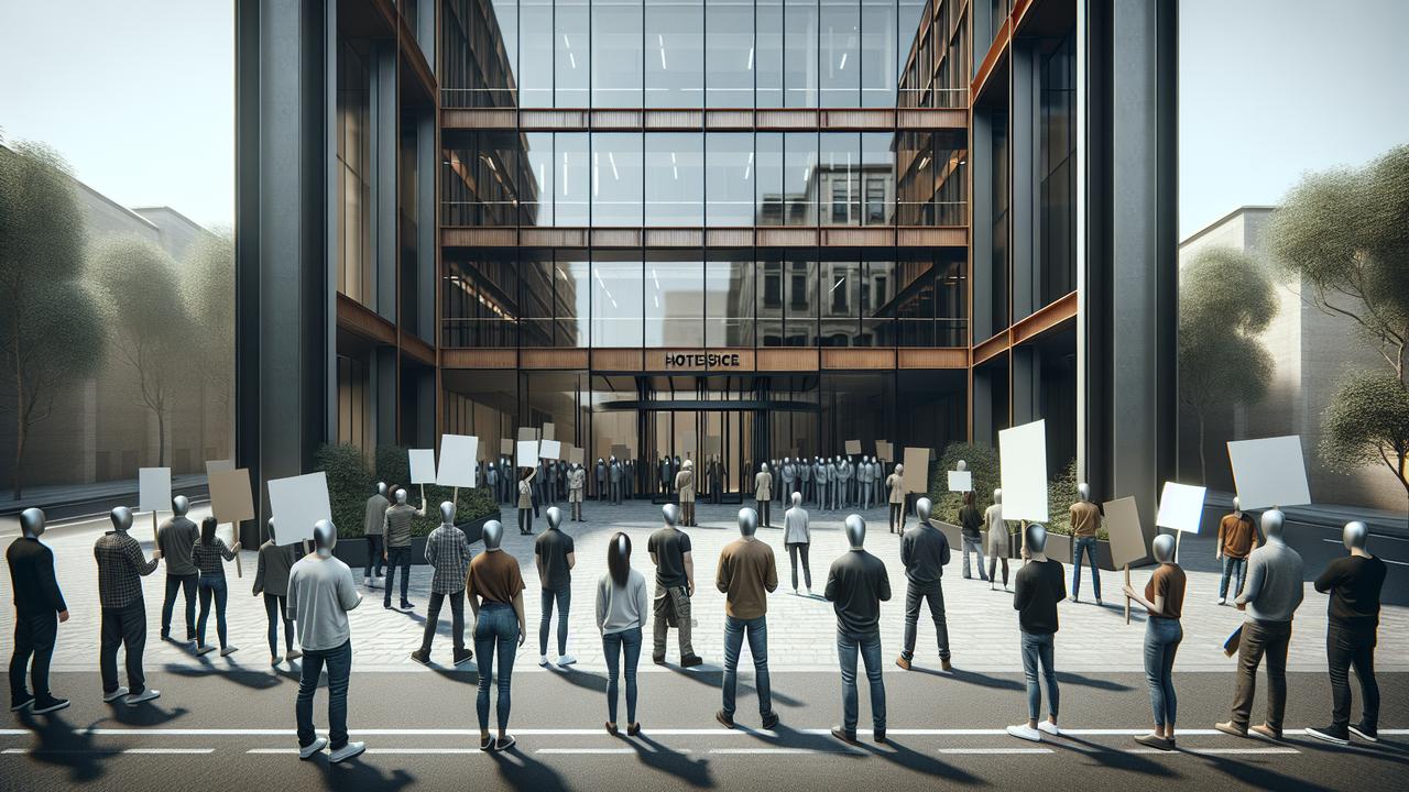 В Барселоне около 50 активистов заняли офисы Vandor из-за коливингов