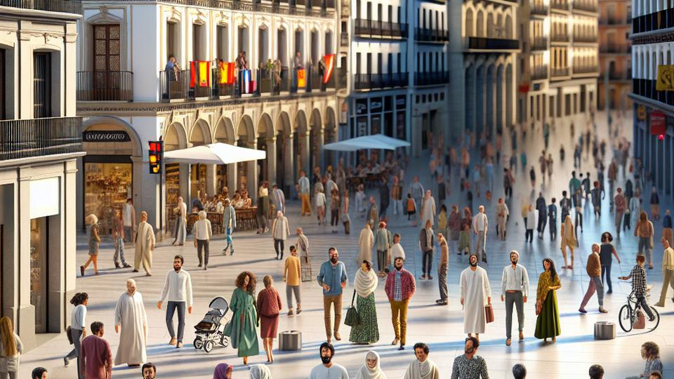 Население Испании достигло рекорда за счет родившихся за границей