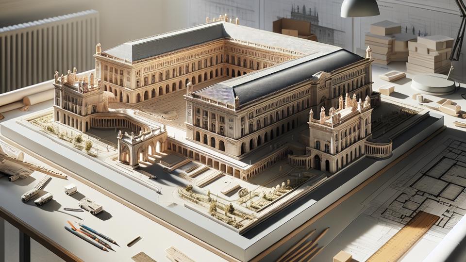 Иллюстрация к статье: Крытый пассаж свяжет Palacio Victòria Eugènia и Palau Nacional