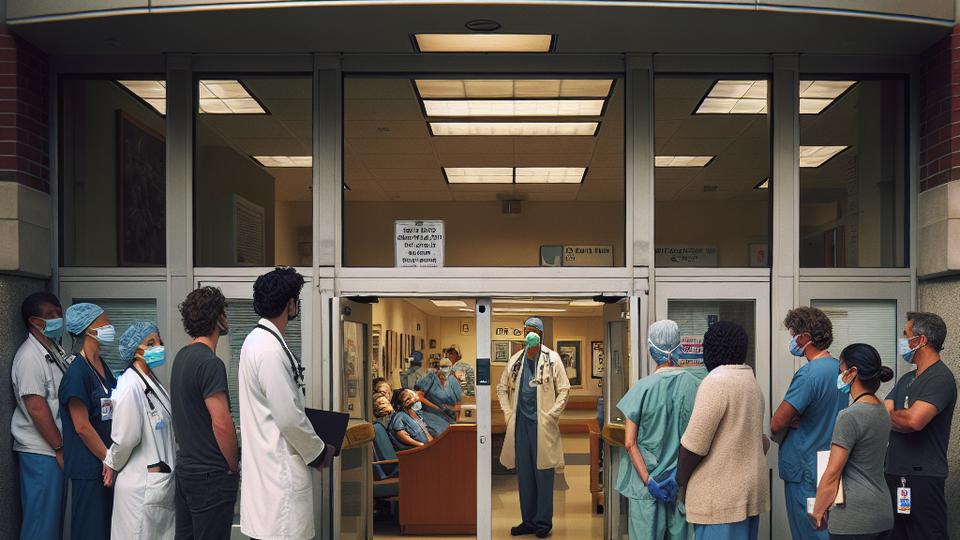 Иллюстрация к статье: Более 210 000 врачей начали общенациональную забастовку