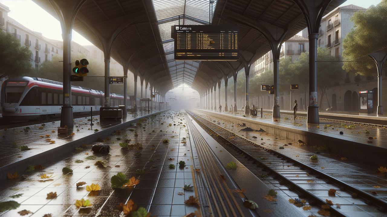 Шторм и авария в Гелиде парализовали Rodalies для 400 000 пассажиров